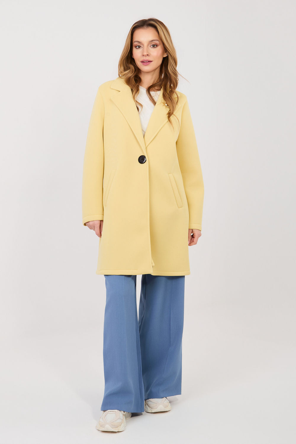 Manteau femme Rue Paris — jaune