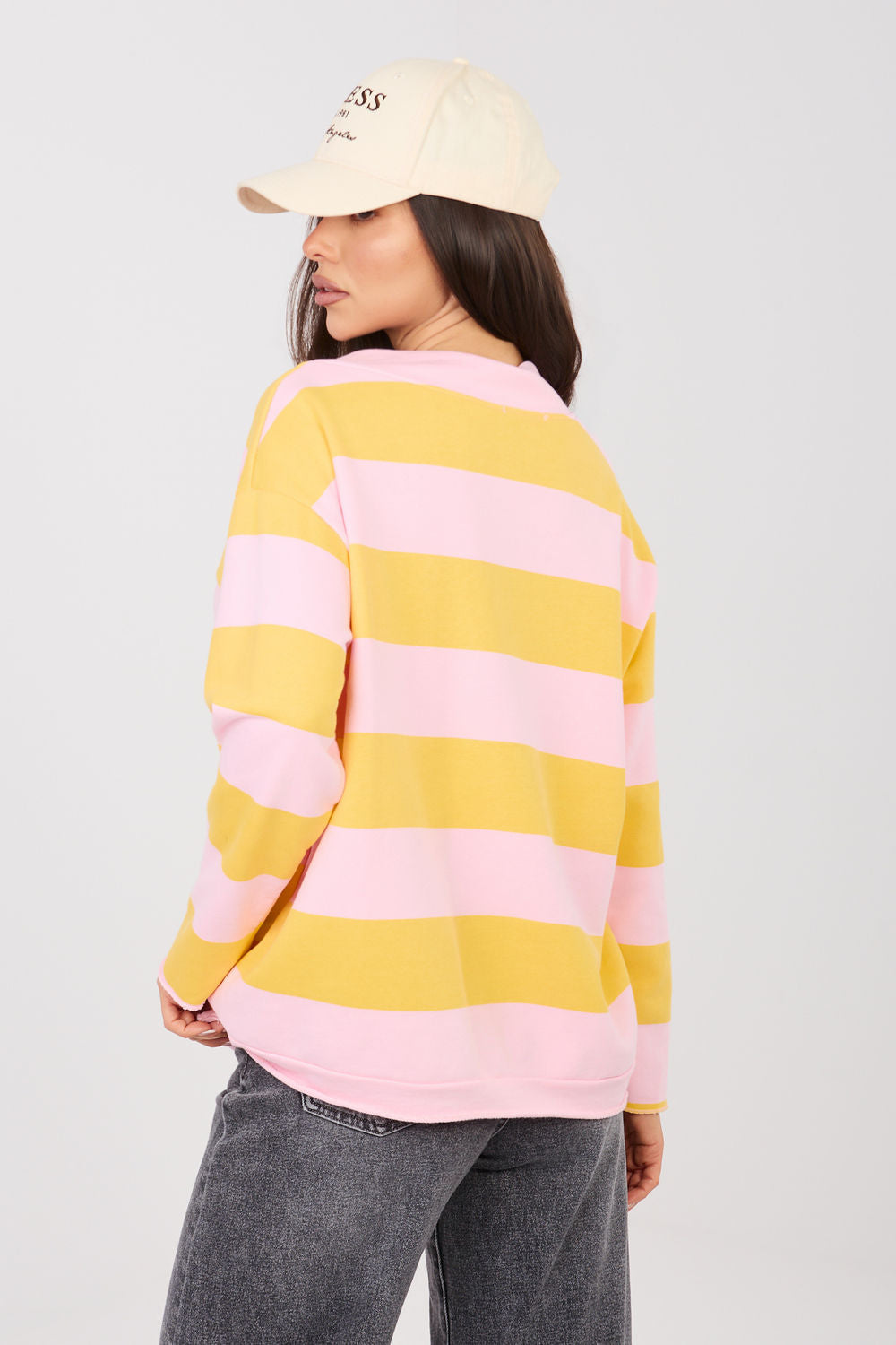 T-shirt femme Factory Price Sweatshirt Sweatshirt — jaune