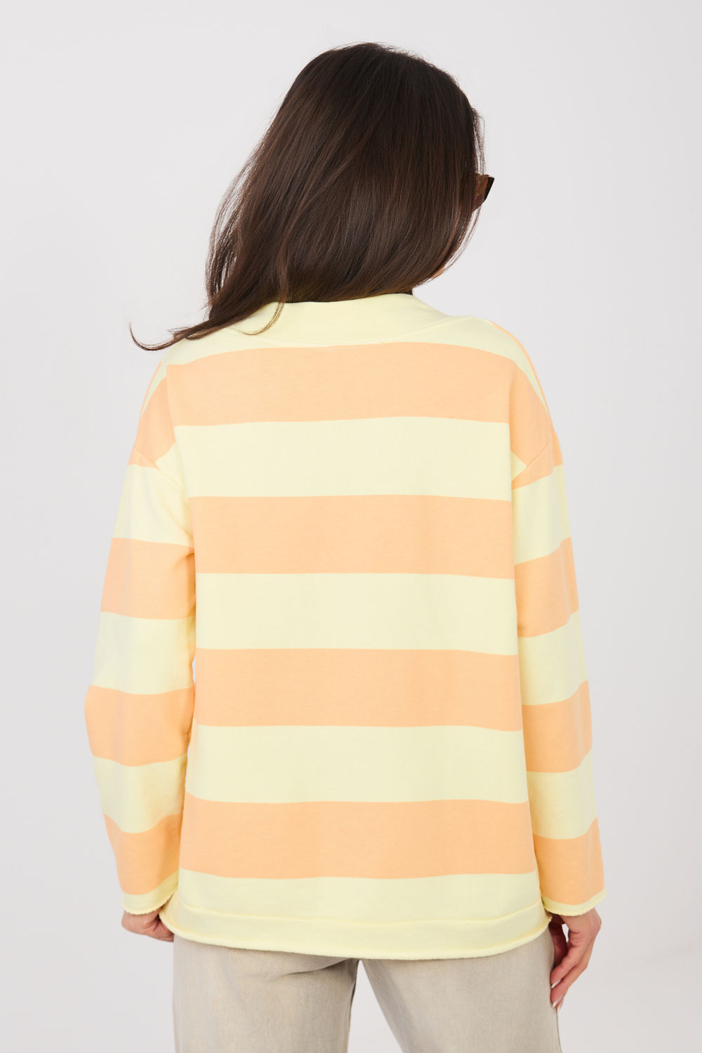 T-shirt femme Factory Price Sweatshirt Sweatshirt — orange
