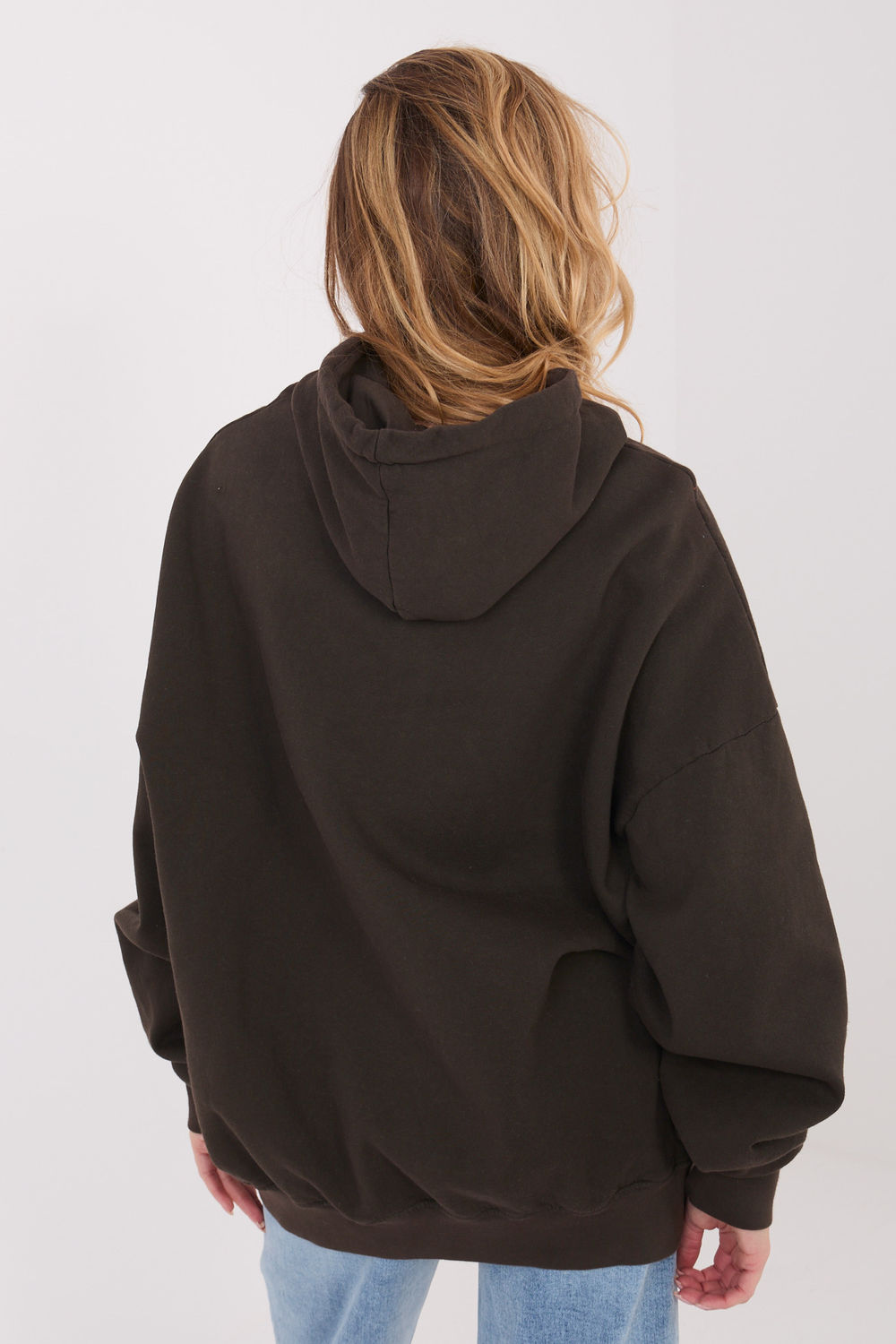 T-shirt femme Factory Price Sweatshirt Sweatshirt — brun