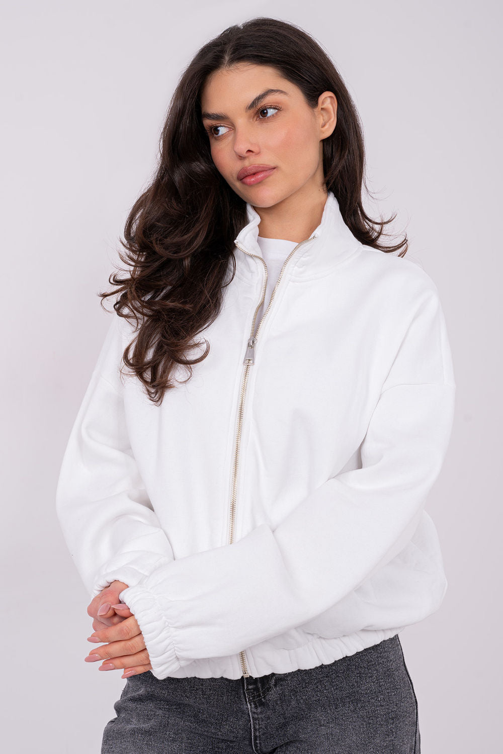 T-shirt femme Factory Price Sweatshirt Sweatshirt — beige