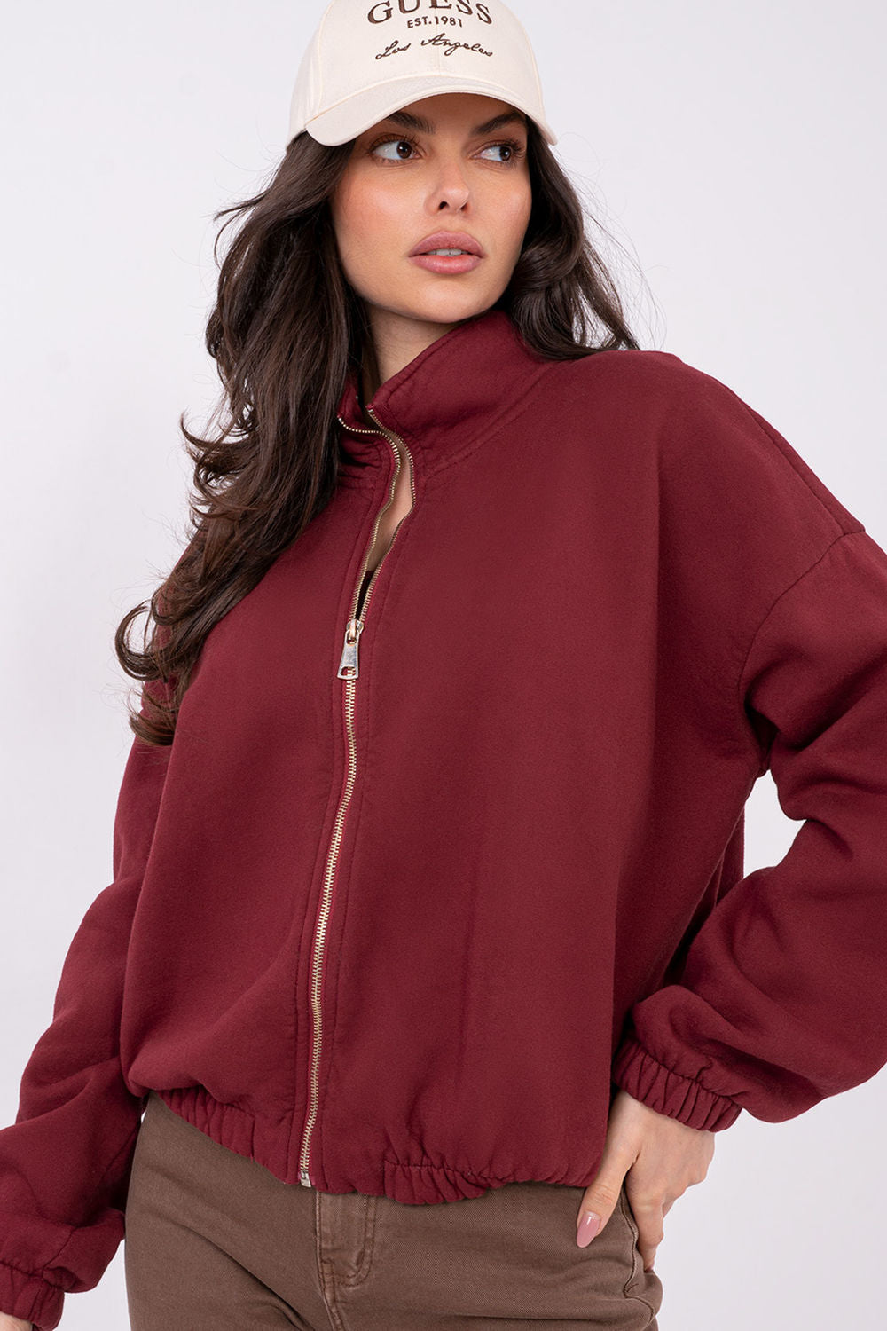 T-shirt femme Factory Price Sweatshirt Sweatshirt — rouge