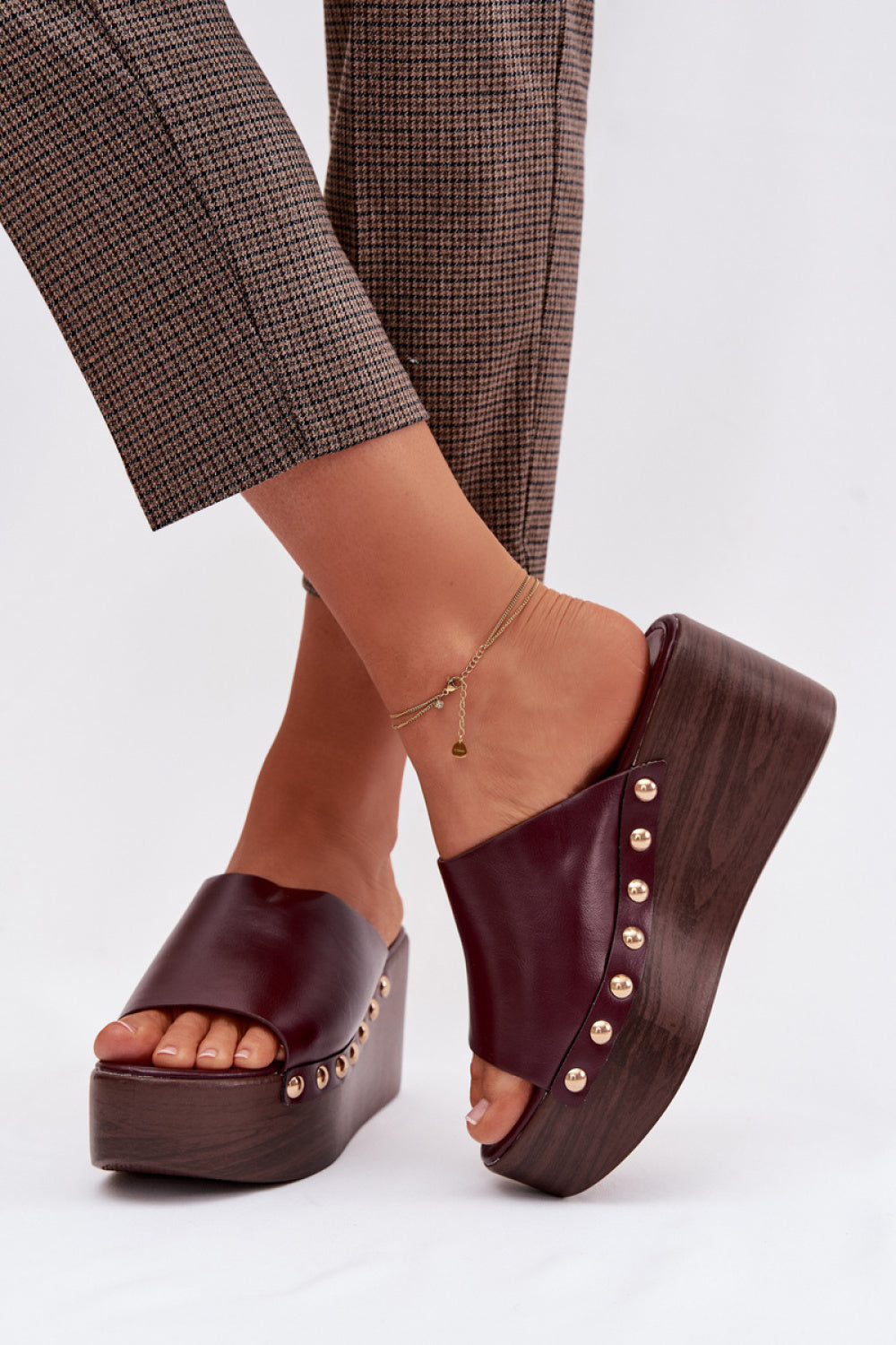 Sandales femme Step in style Cothurnes Cothurnes — rouge