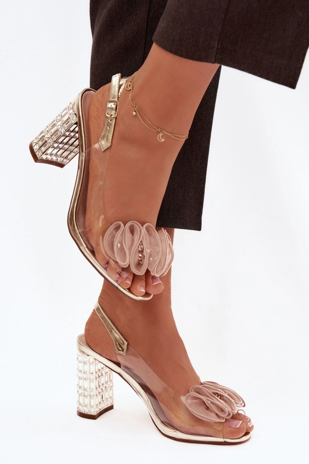 Sandales femme Step in style À Talons À — jaune