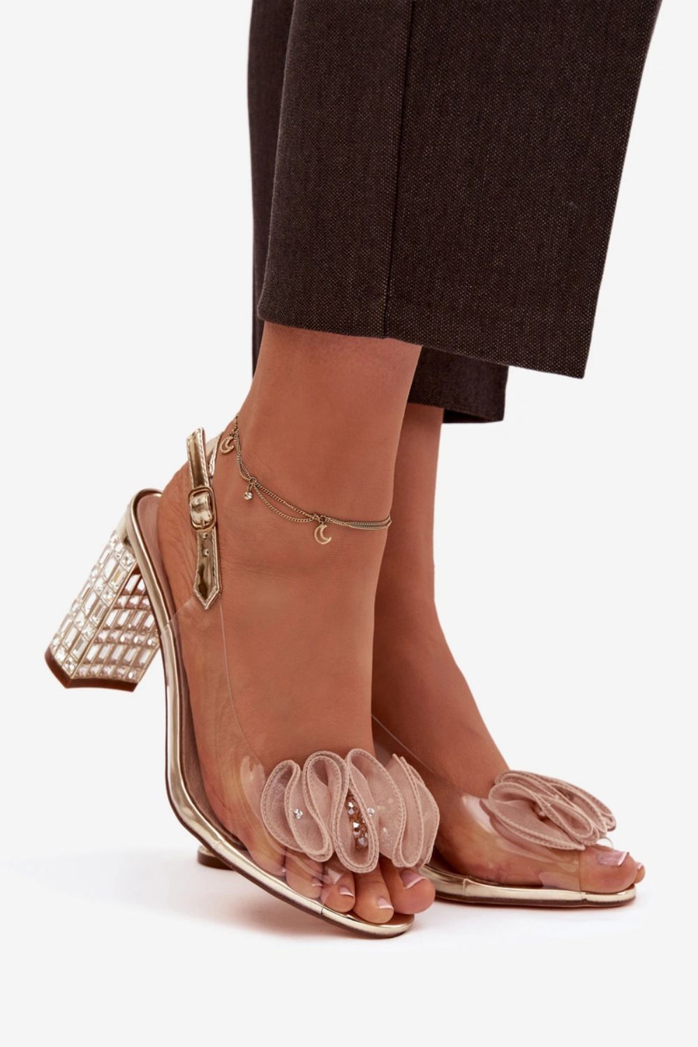 Sandales femme Step in style À Talons À — jaune