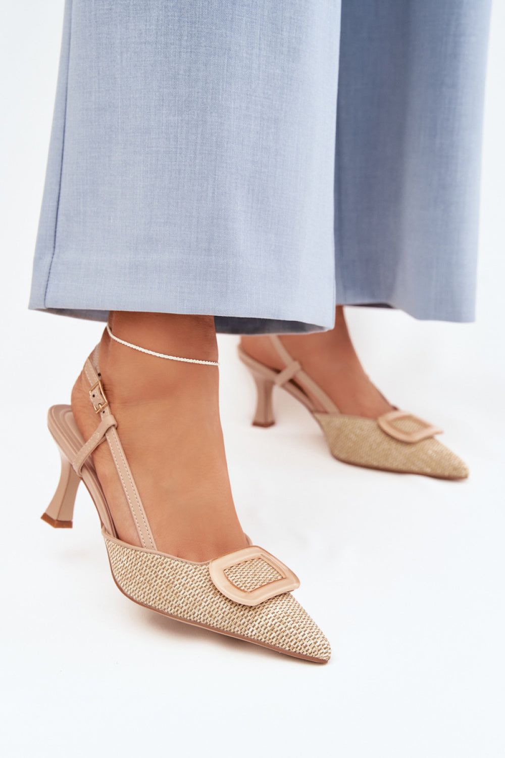 Sandales femme Step in style À Talons À — beige