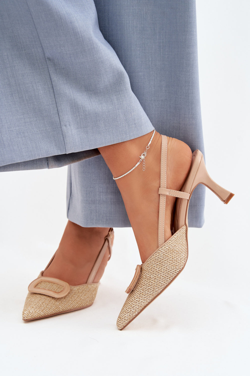 Sandales femme Step in style À Talons À — beige