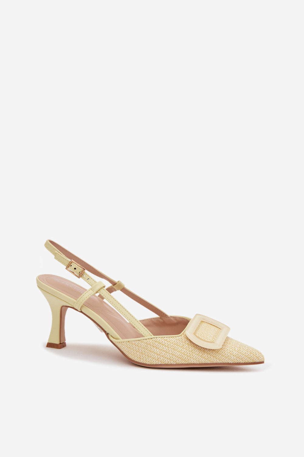 Sandales femme Step in style À Talons À — jaune