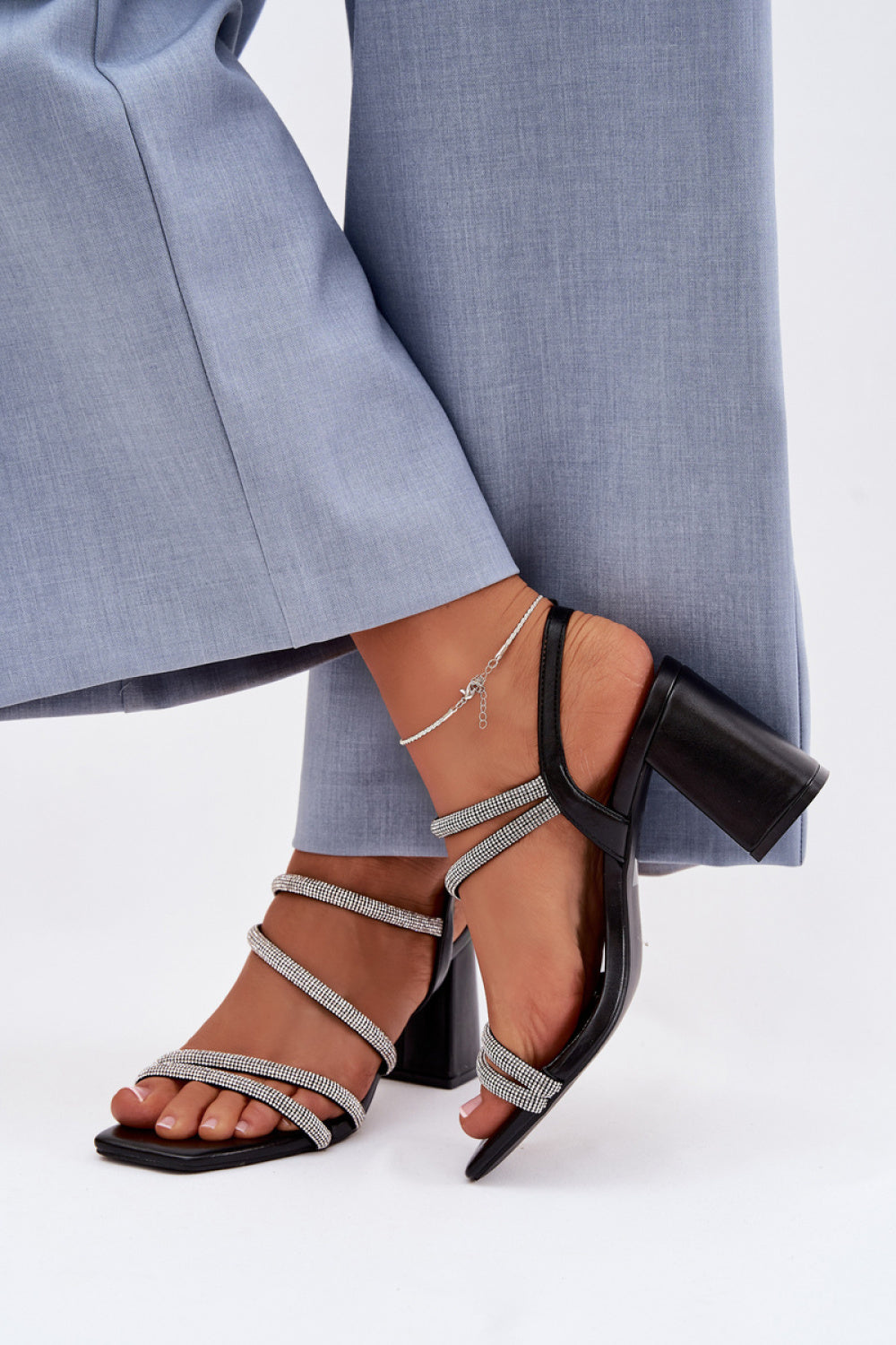 Sandales femme Step in style À Talons À — noir