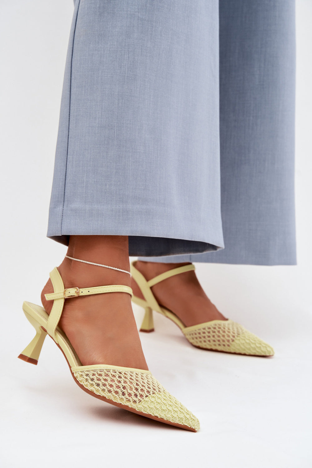 Sandales femme Step in style À Talons À — jaune