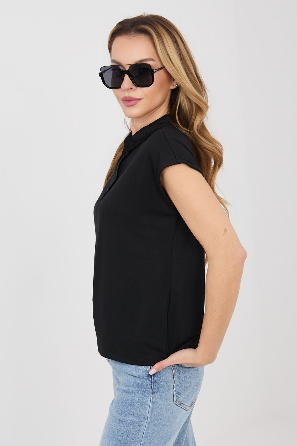 Blouse femme Sublevel T Shirt T — noir