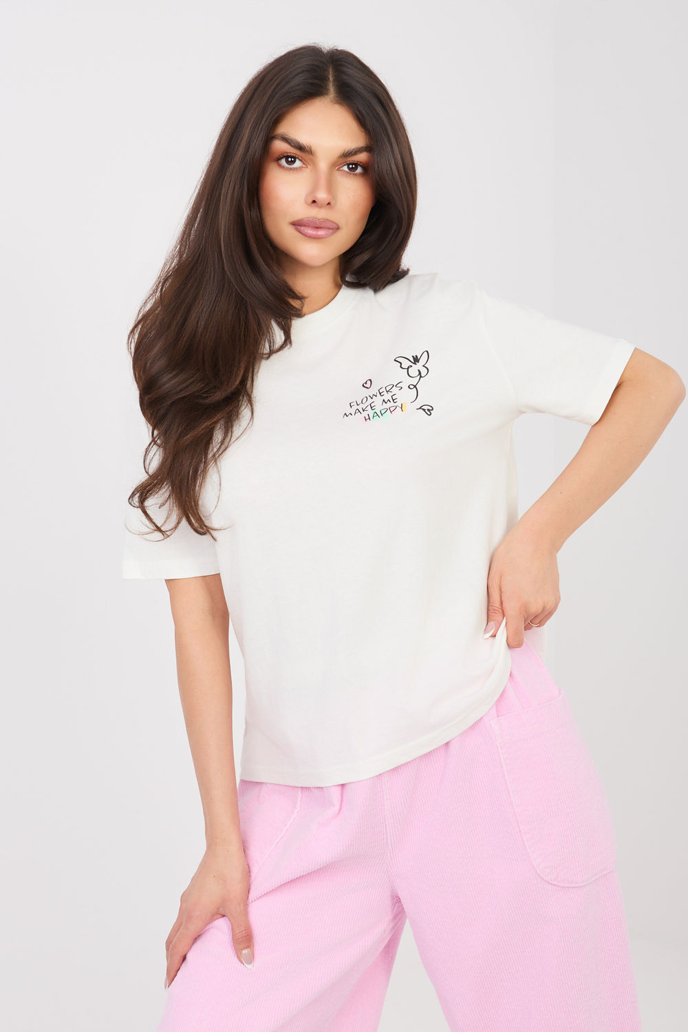 Blouse femme Sublevel T Shirt T — blanc