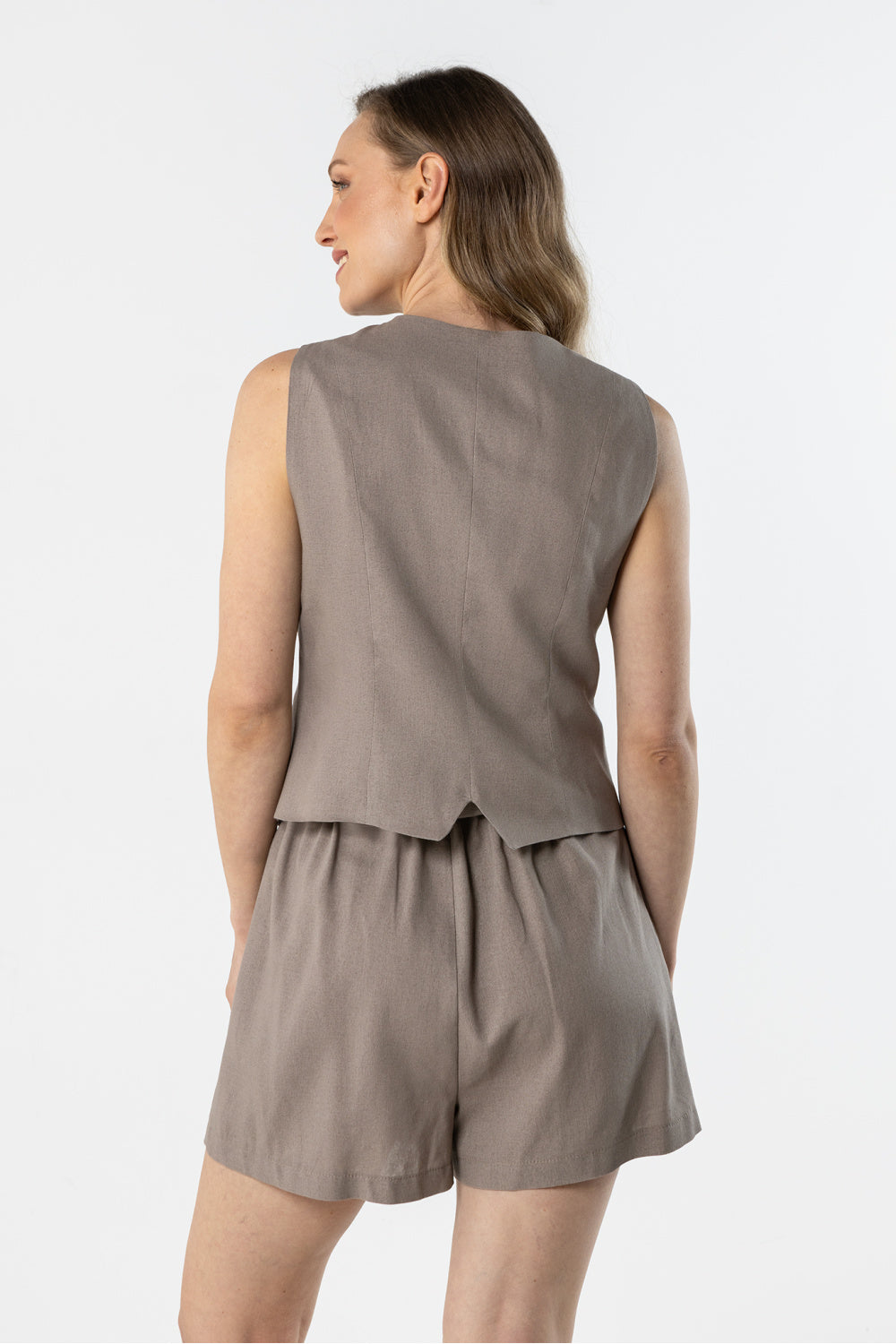 Gilet femme awama — beige
