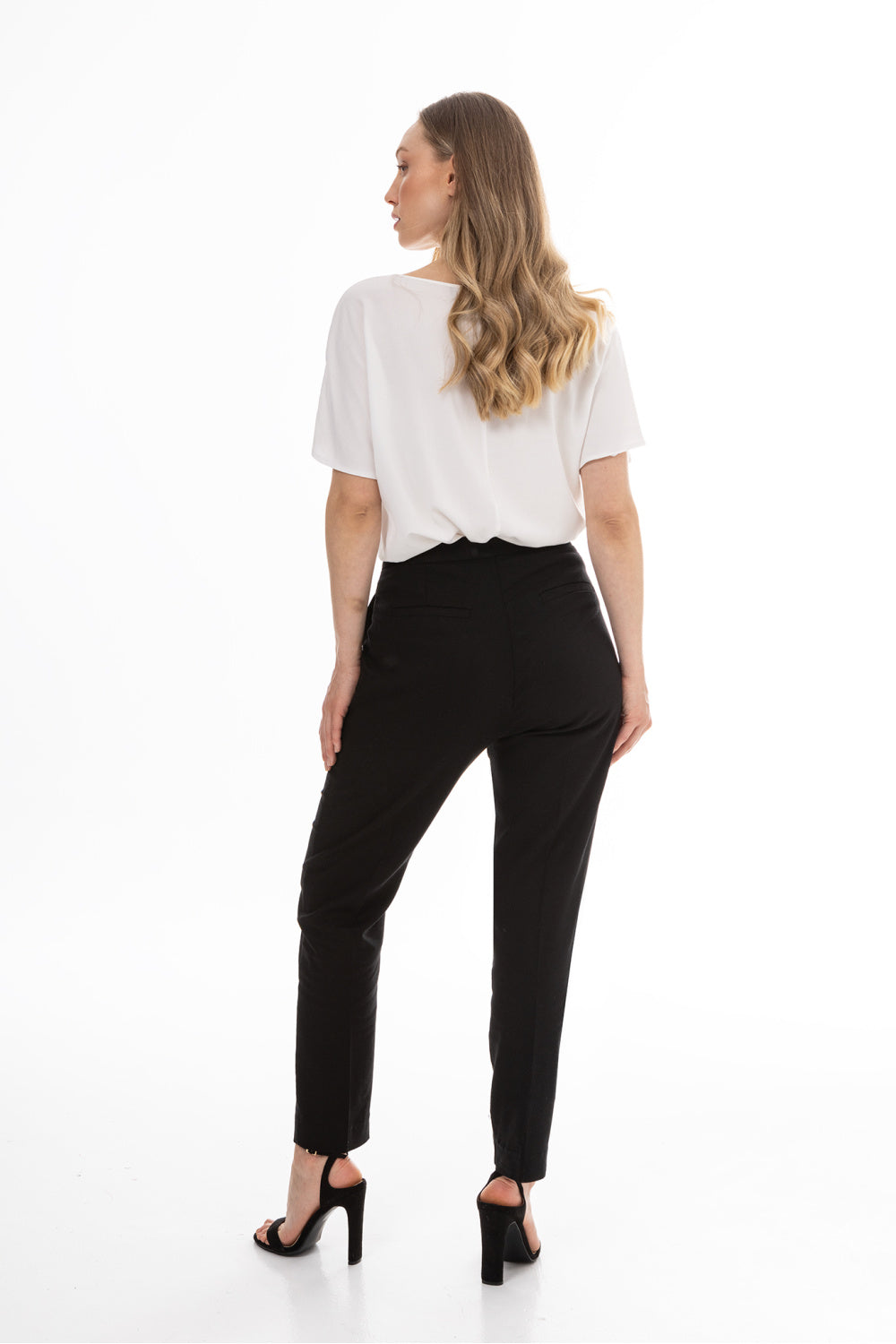 Chaussures à talons femme awama Pantalon Pantalon — noir