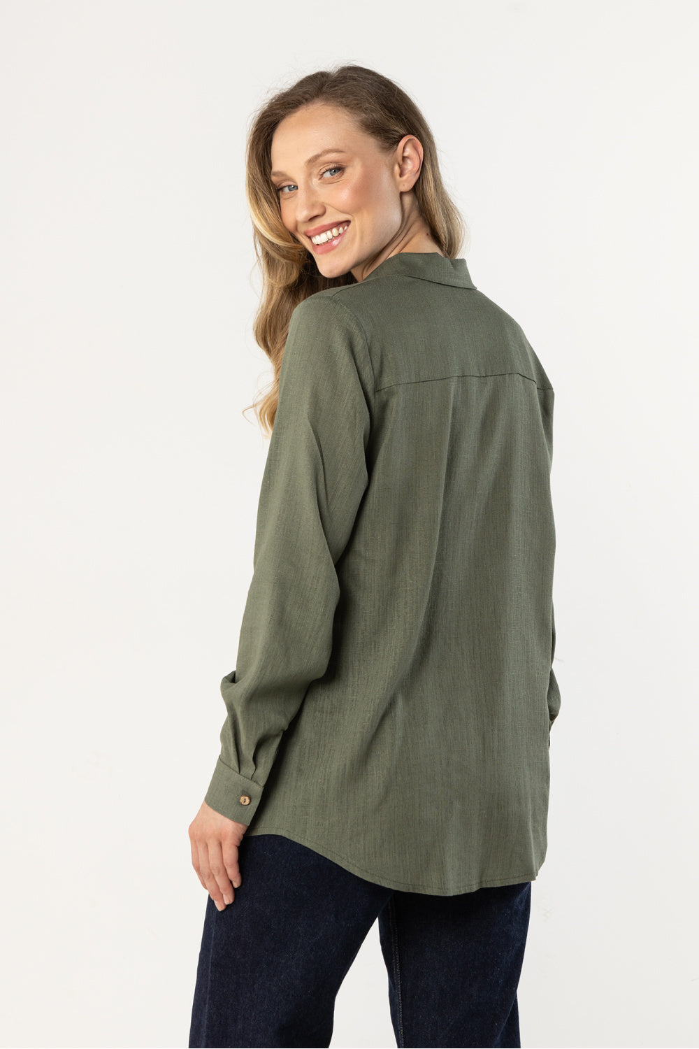Blouse femme awama — vert