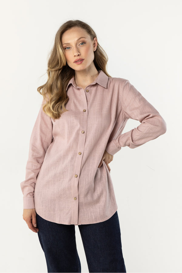 Blouse femme awama — rosé