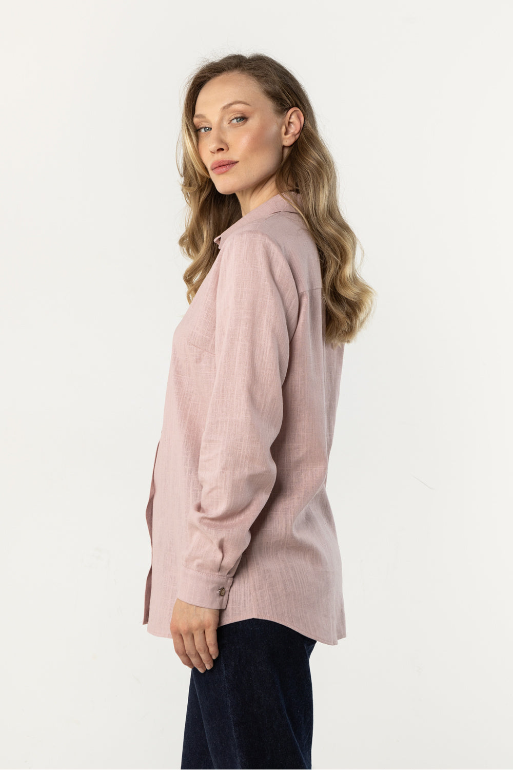Blouse femme awama — rosé