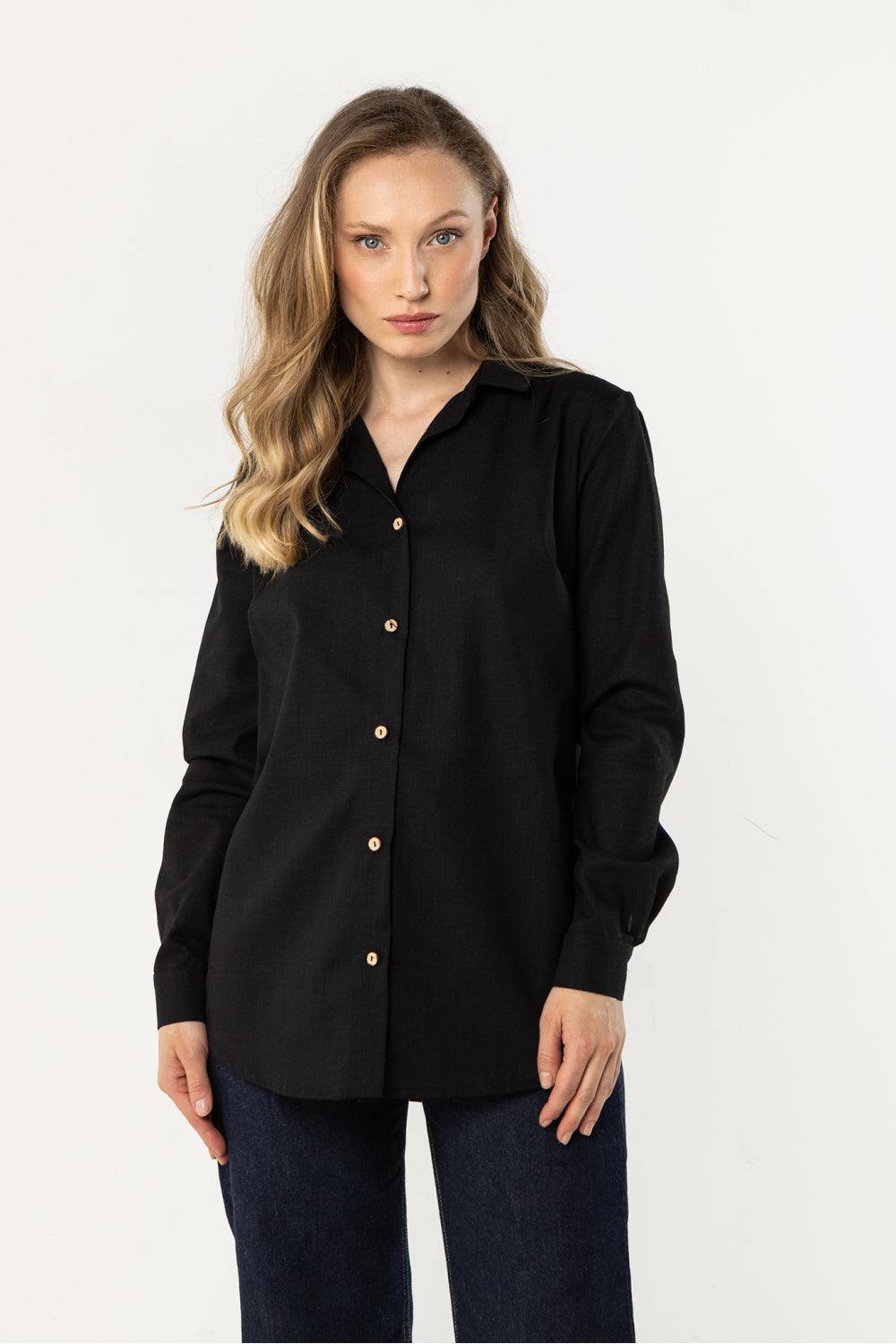 Blouse femme awama — noir