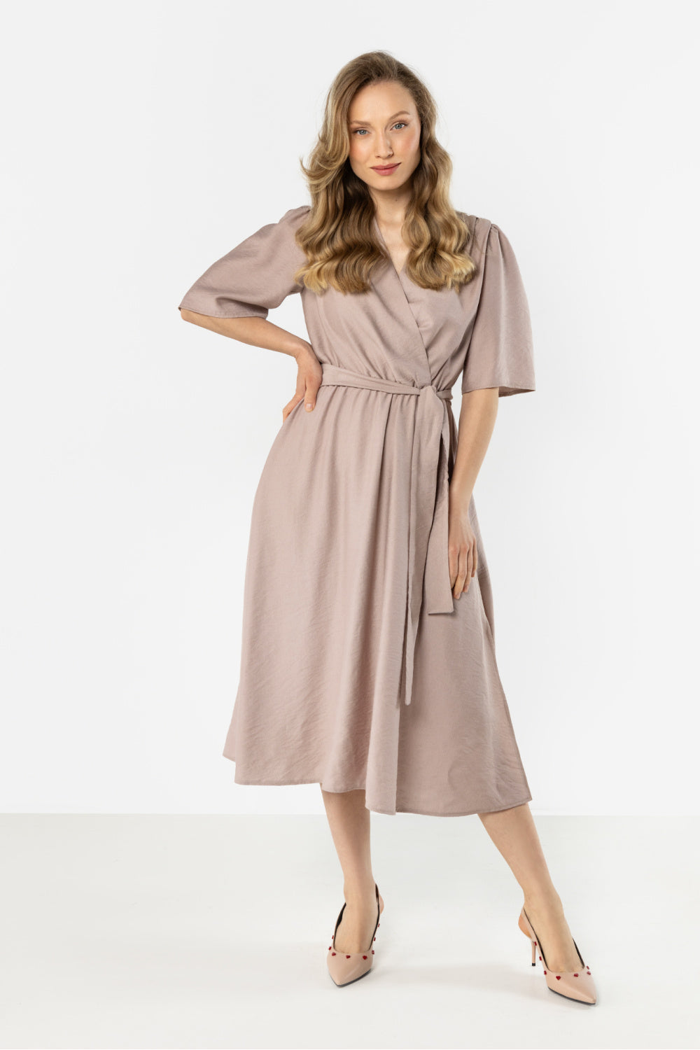 Robe femme awama De Jour De — beige