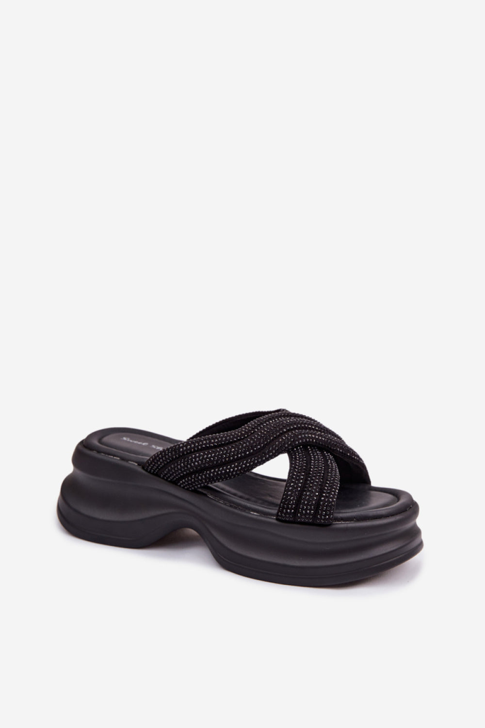 Sandales femme Step in style Clacquettes Clacquettes — noir