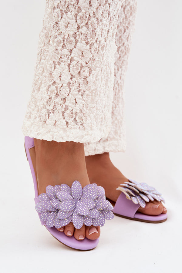 Sandales femme Step in style Clacquettes Clacquettes — violet
