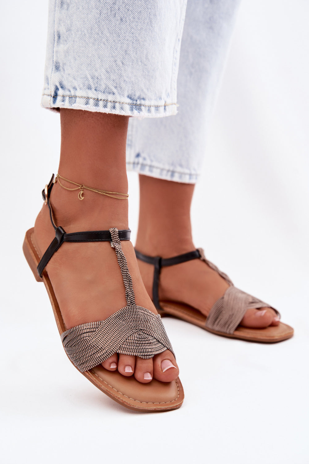 Sandales femme Step in style — noir