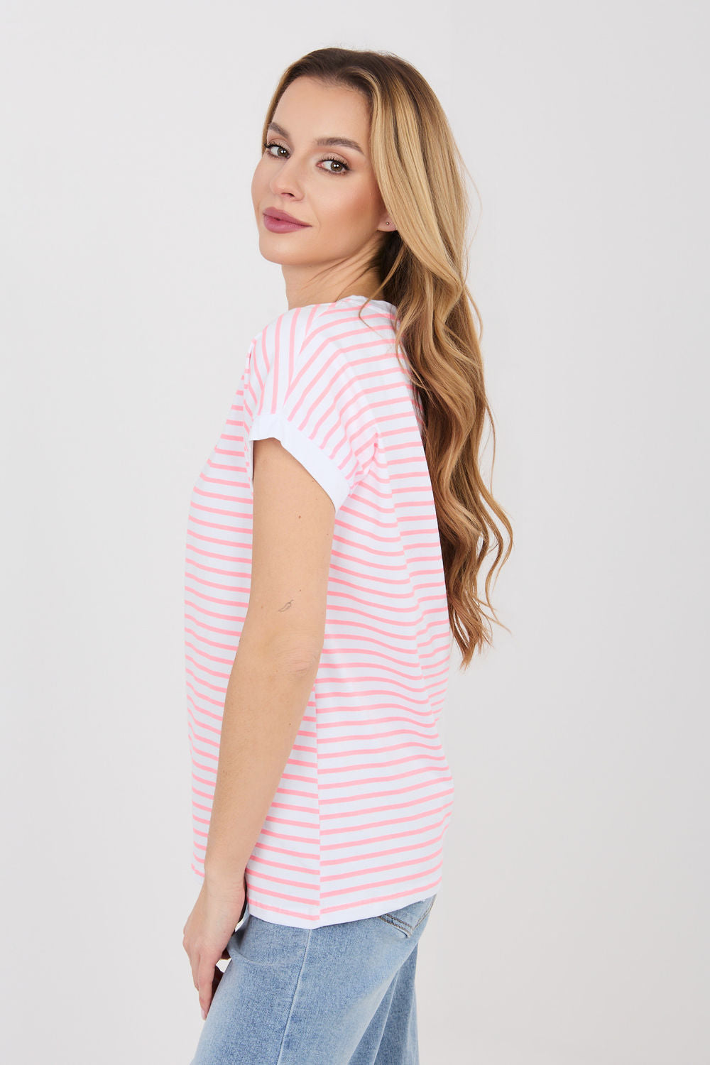 Blouse femme Relevance T Shirt T — rosé