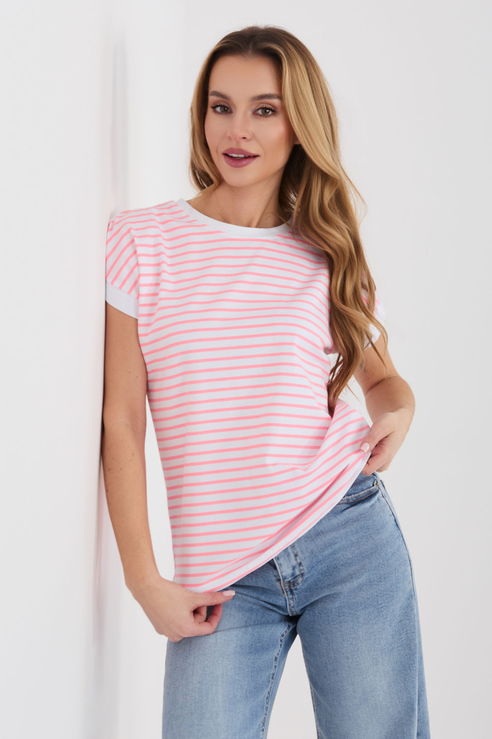 Blouse femme Relevance T Shirt T — rosé