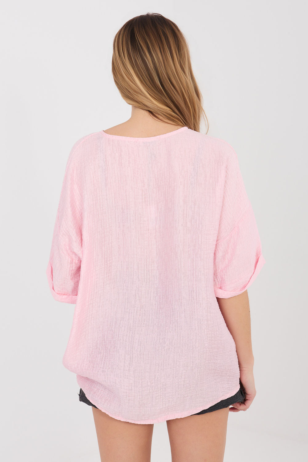 Blouse femme Italy Moda — rosé