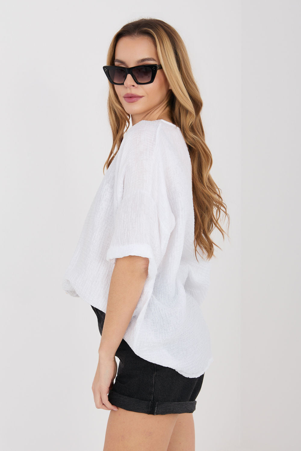 Blouse femme Italy Moda — blanc