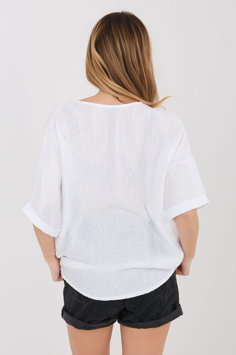 Blouse femme Italy Moda — blanc