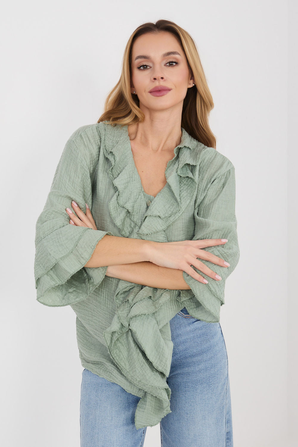 Blouse femme Italy Moda — vert