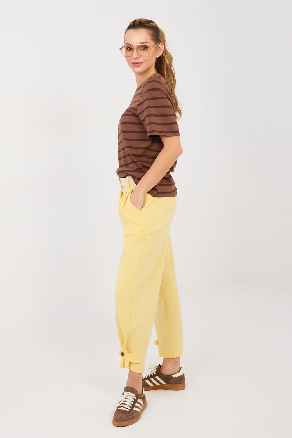 Chaussures à talons femme Italy Moda — jaune