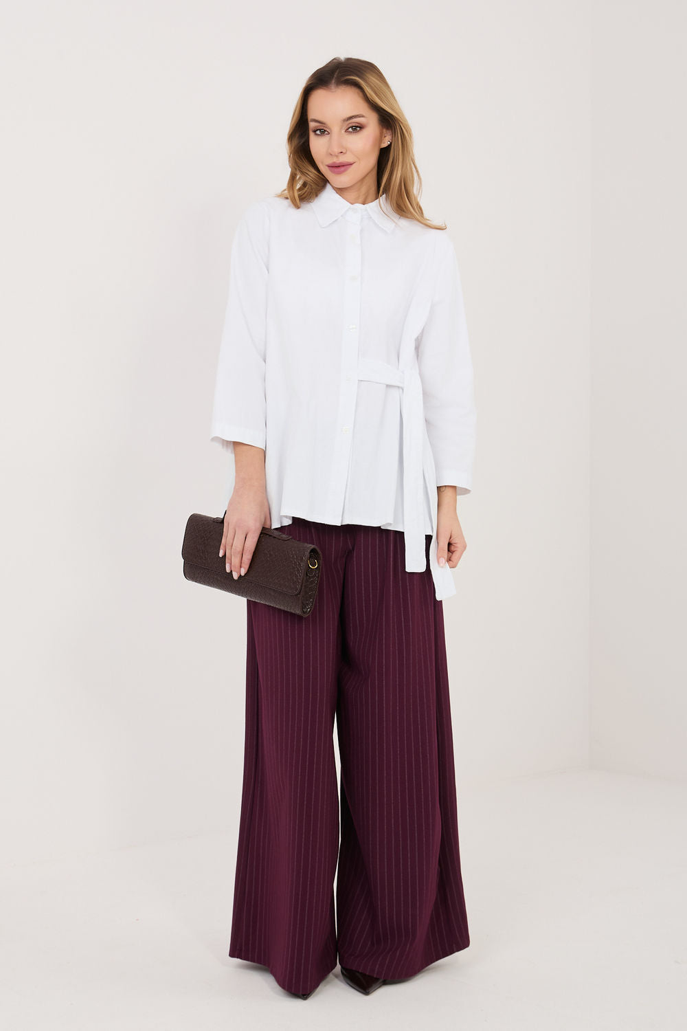 Blouse femme Rue Paris — blanc