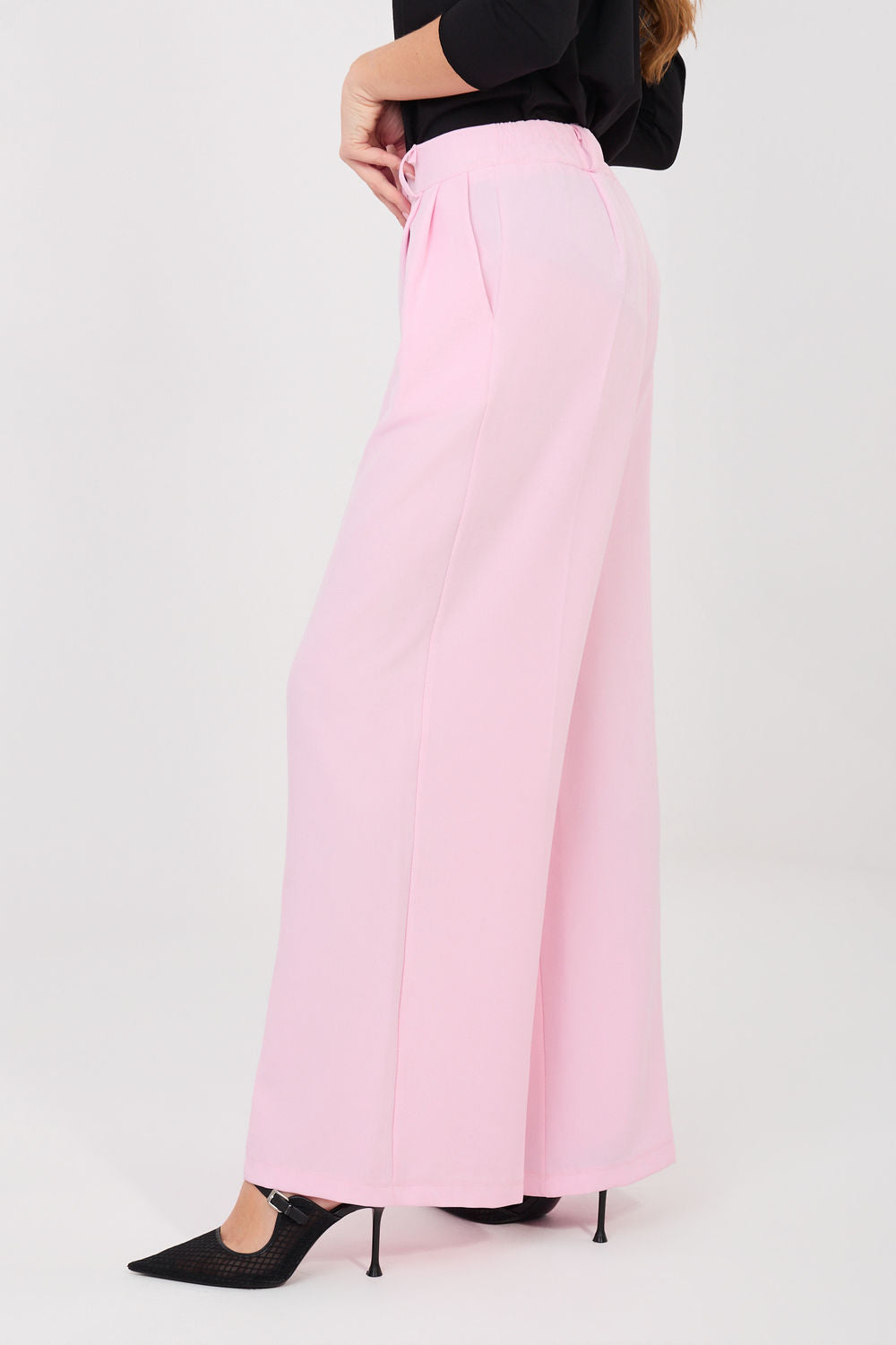 Chaussures à talons femme Rue Paris Pantalon Pantalon — rosé