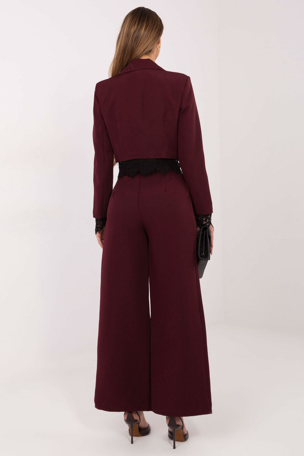 Chaussures à talons femme Rue Paris Pantalon Pantalon — rouge