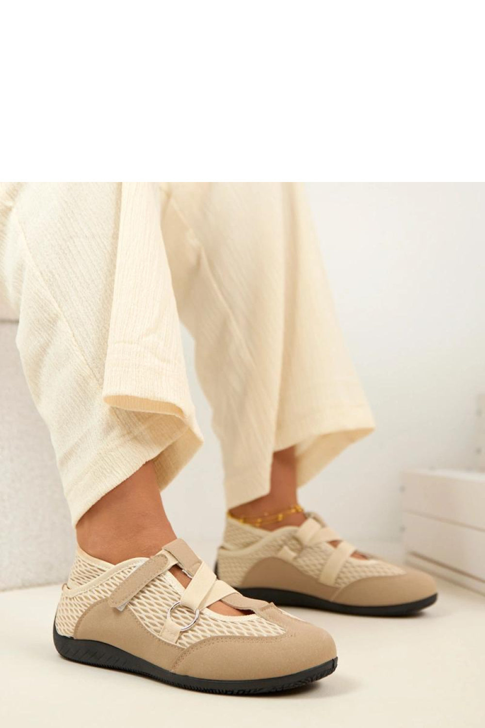 Ballerine femme Solea — beige