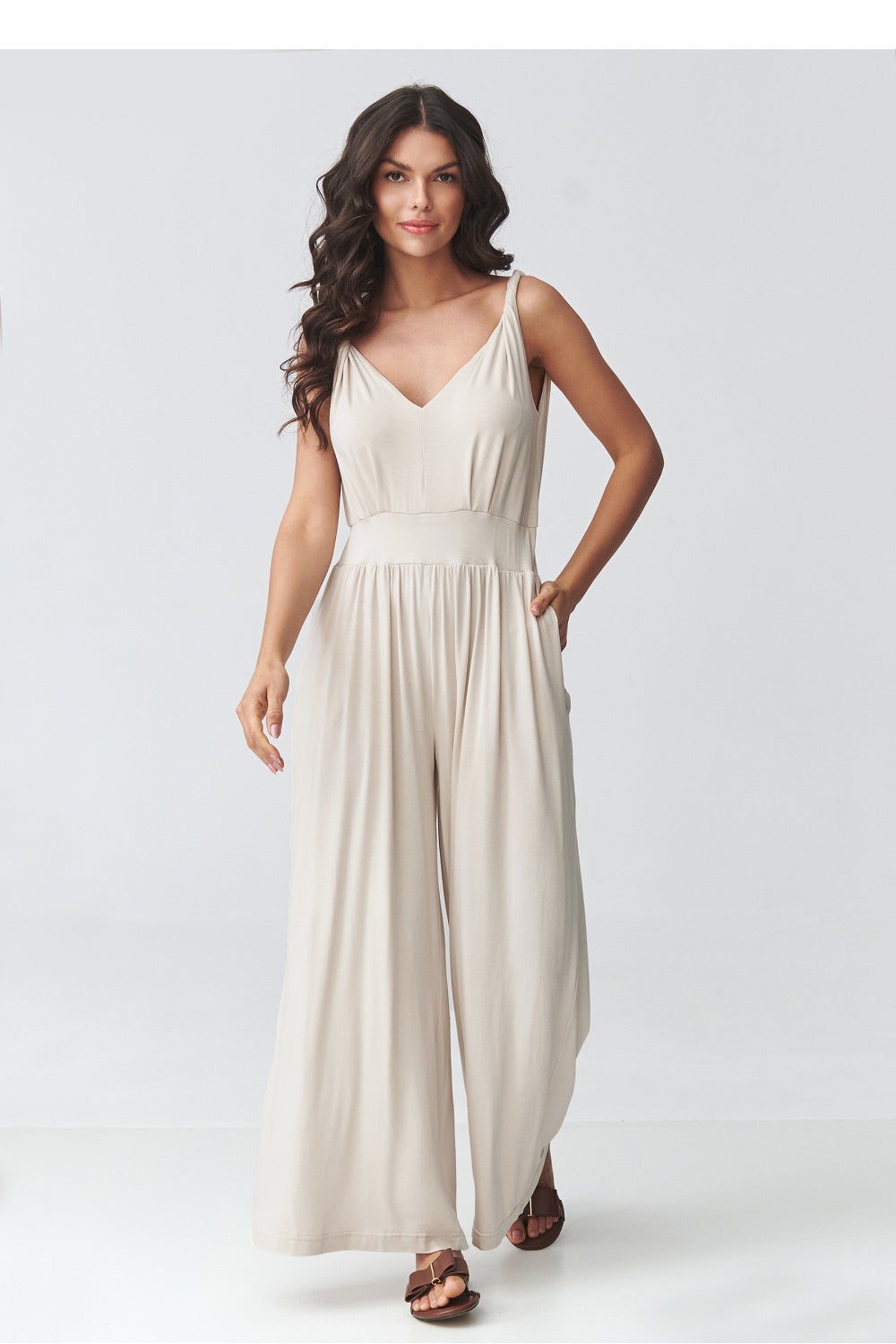 Chaussures à talons femme Makadamia Combinaison Combinaison — beige