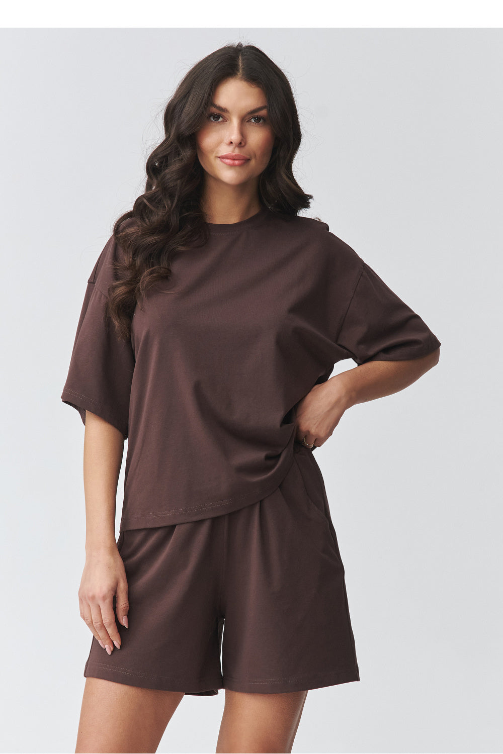 Ensemble lingerie femme Makadamia L Ensemble L — brun