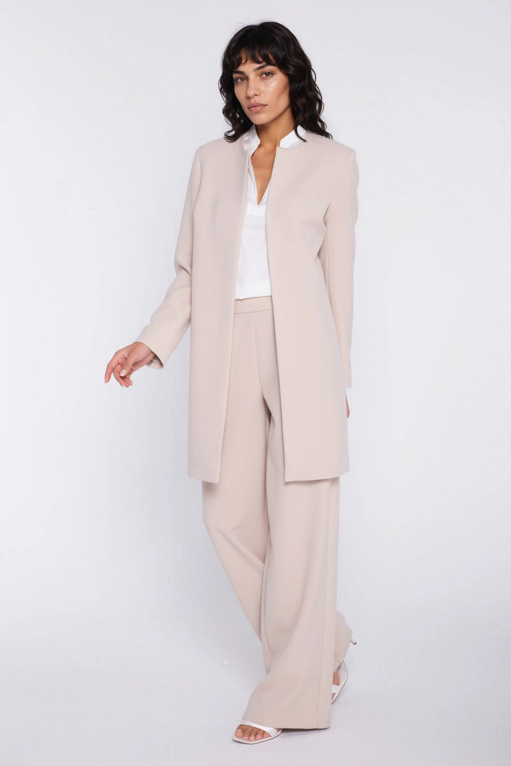 Blazer femme Nife — beige