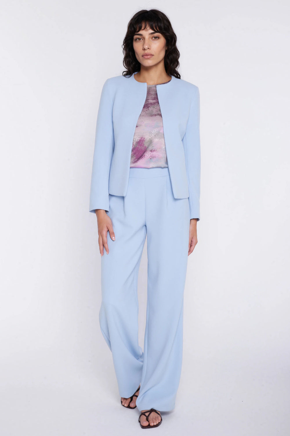 Chaussures à talons femme Nife Pantalon Pantalon — bleu