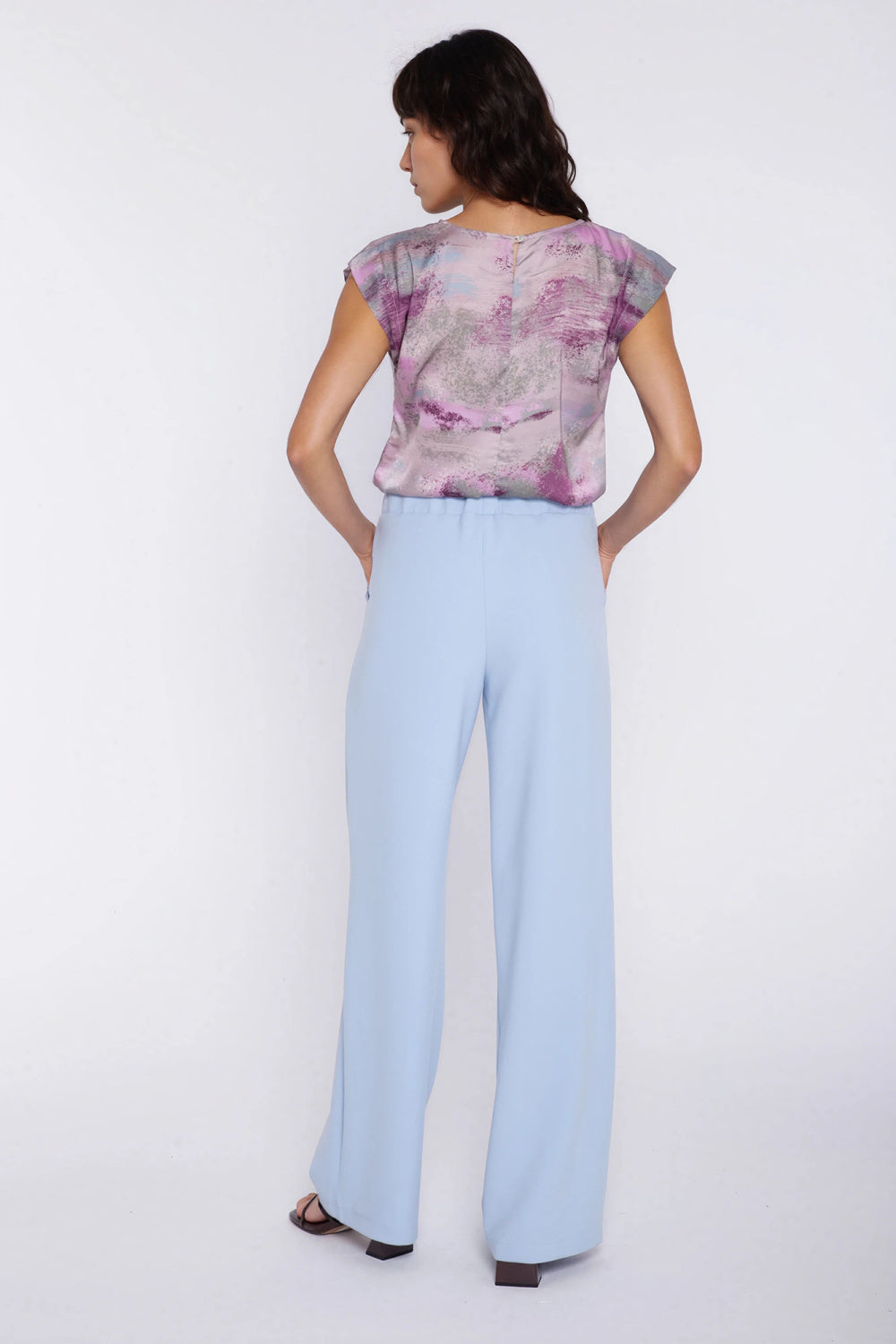 Chaussures à talons femme Nife Pantalon Pantalon — bleu