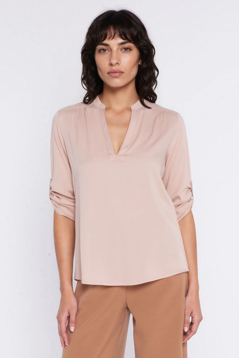 Blouse femme Nife Chemisier Chemisier — beige