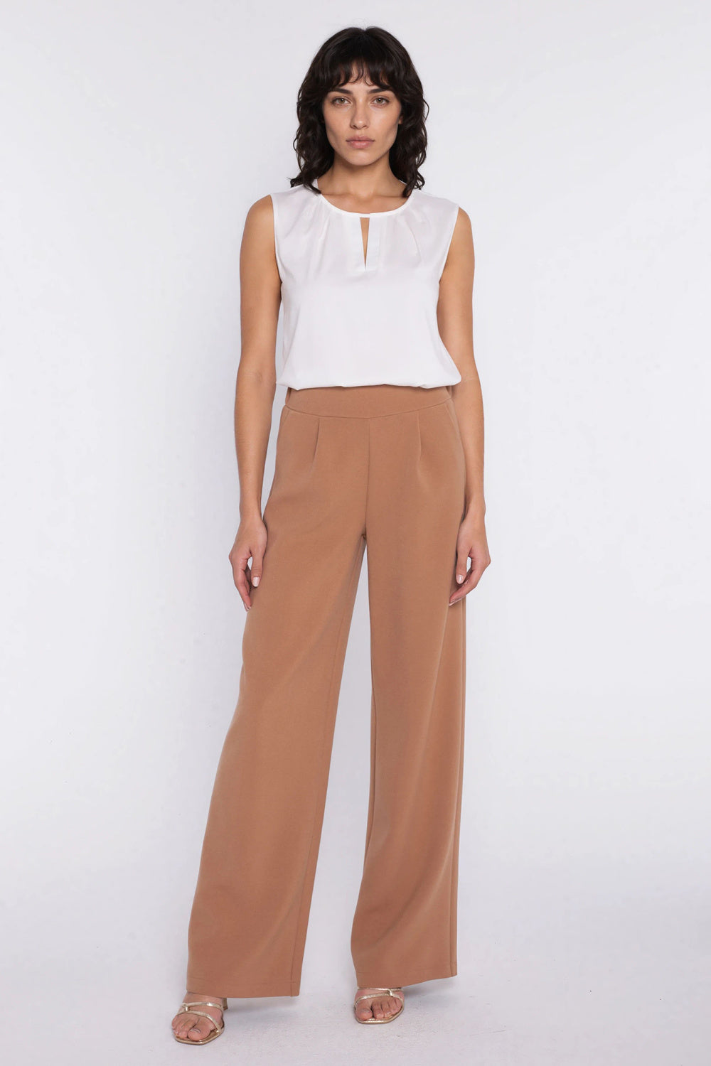 Blouse femme Nife Chemisier Chemisier — beige