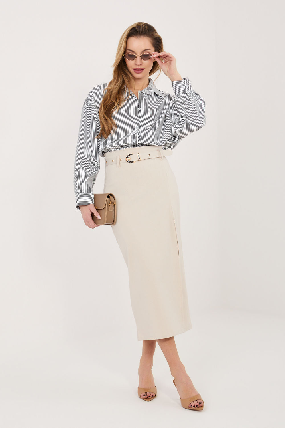 Jupe femme Rue Paris — beige
