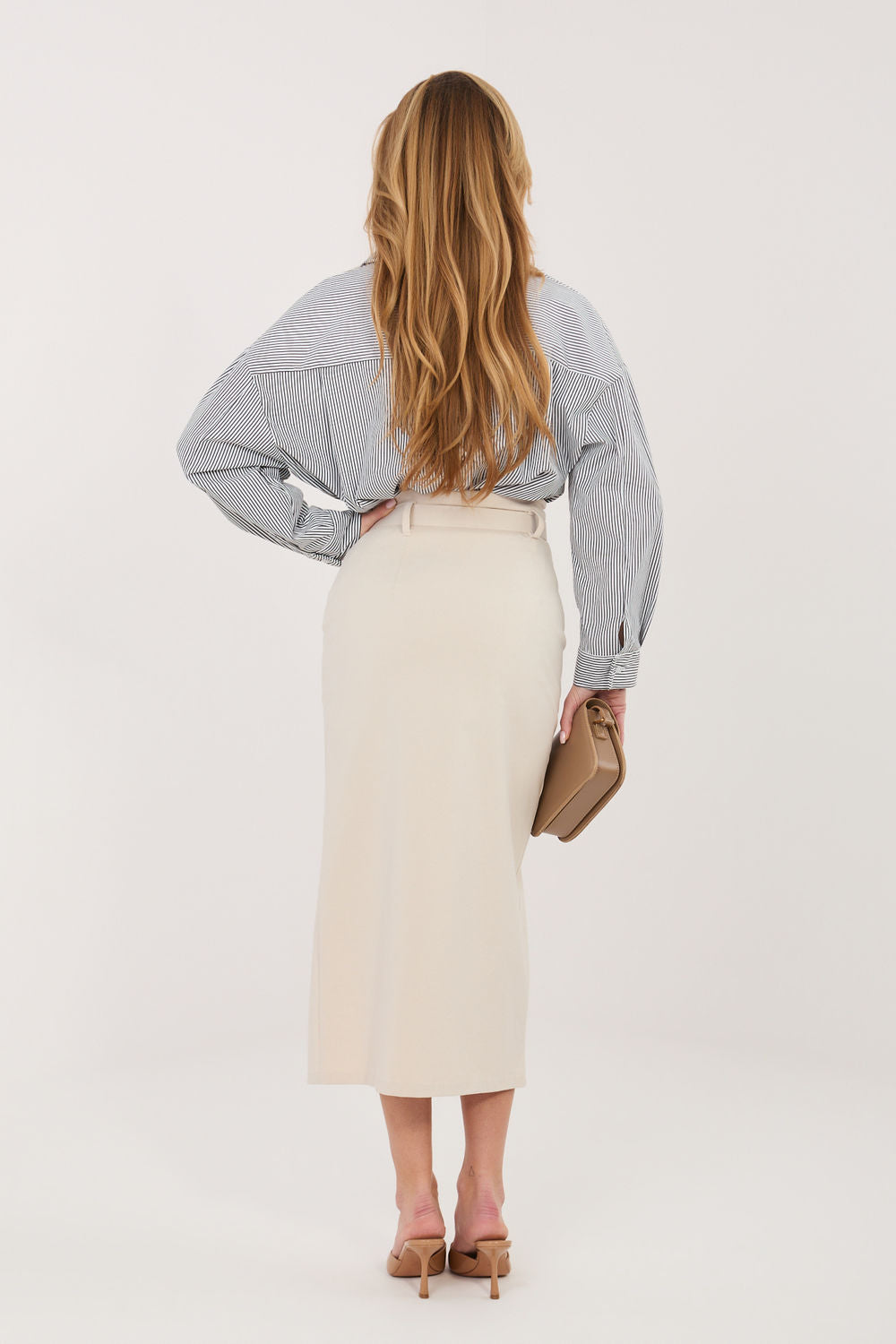 Jupe femme Rue Paris — beige