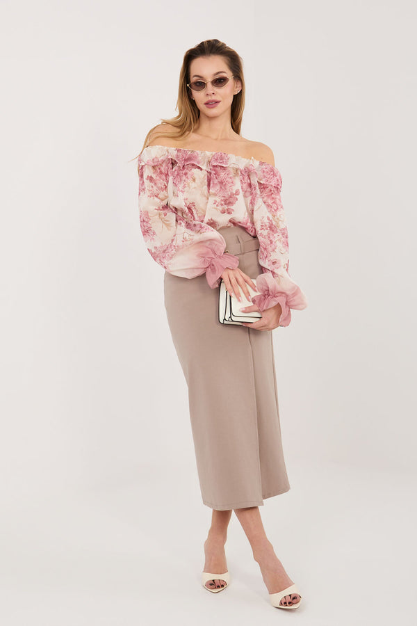 Jupe femme Rue Paris — beige
