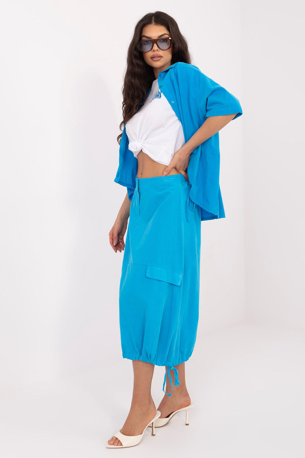 Jupe femme Rue Paris — bleu