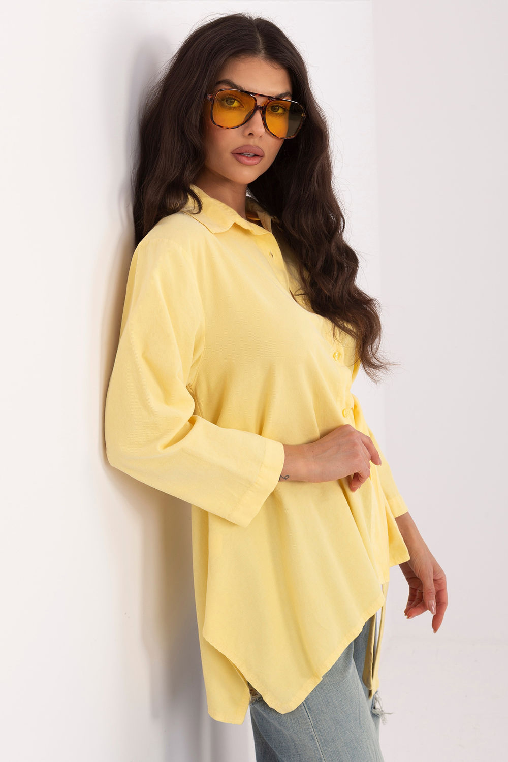 Blouse femme Rue Paris — jaune