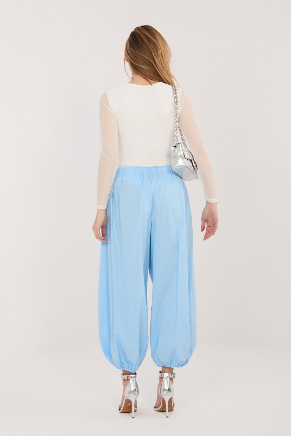 Chaussures à talons femme Rue Paris Pantalon Pantalon — bleu